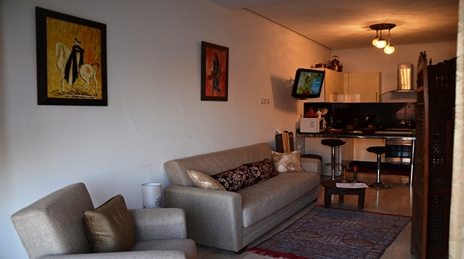 Location studio guéliz longue durée