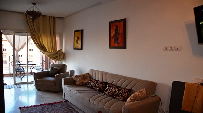 Location studio guéliz longue durée