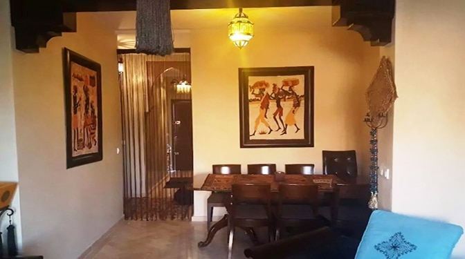 Furnished Apartment for Long-term Rental in Route de Fes