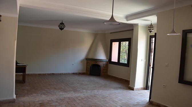 Petite villa vide en location longue durée