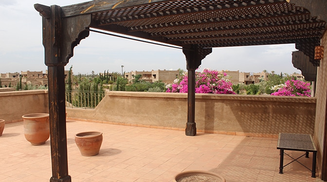 Location longue durée villa style Riad
