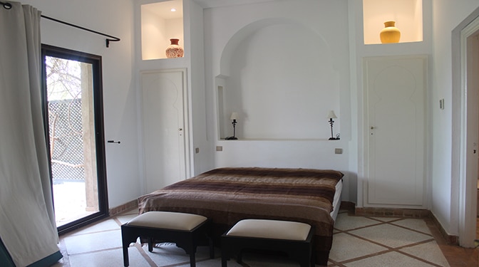 Location longue durée villa style Riad