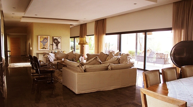 Location villa plein pied de luxe