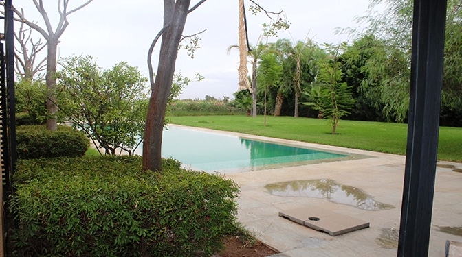 Location villa plein pied de luxe