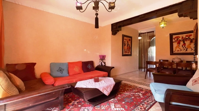 Furnished Apartment for Long-term Rental in Route de Fes