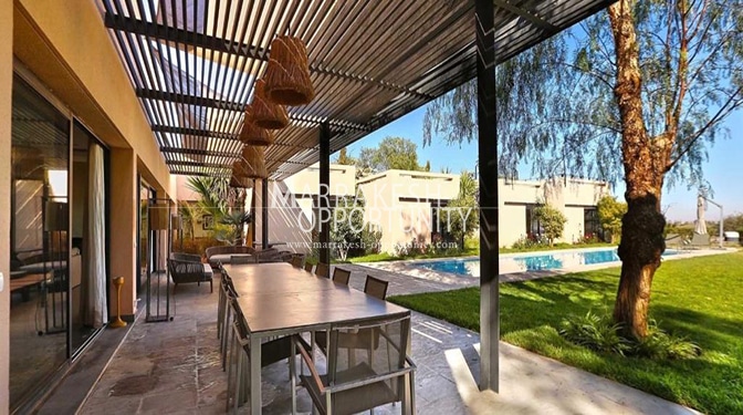 Location villa plein pied de luxe