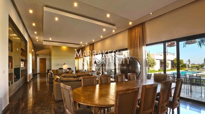 Location villa plein pied de luxe