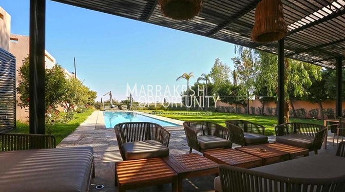 Location villa plein pied de luxe