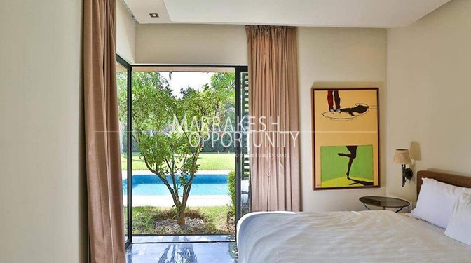 Location villa plein pied de luxe