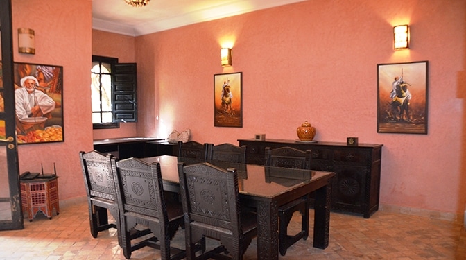 Location villa Palmeraie