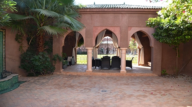 Location villa Palmeraie