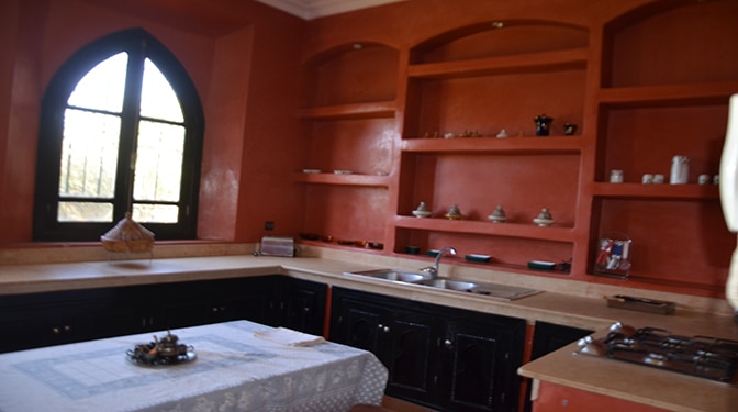 Location villa vide sur route Ouarzazate