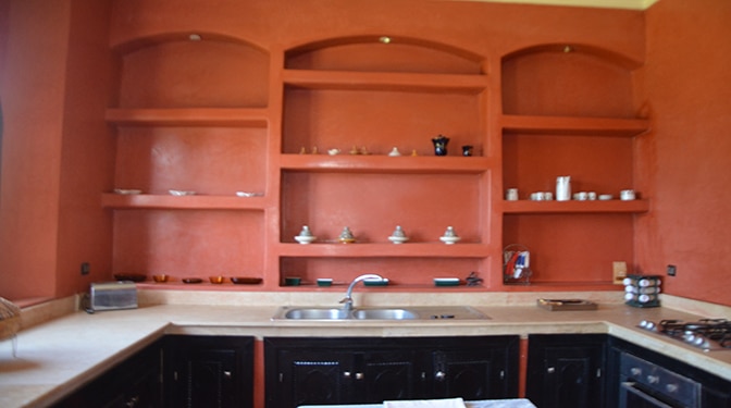 Location villa vide sur route Ouarzazate