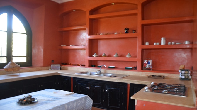 Location villa vide sur route Ouarzazate