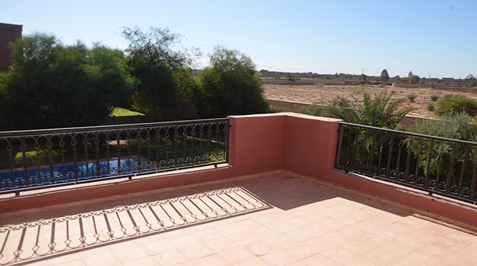 Location villa vide sur route Ouarzazate