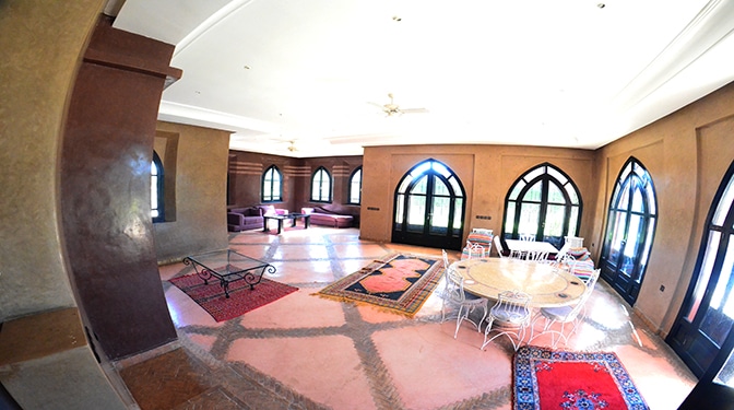 Location villa vide sur route Ouarzazate