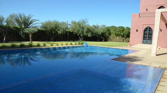 Location villa vide sur route Ouarzazate