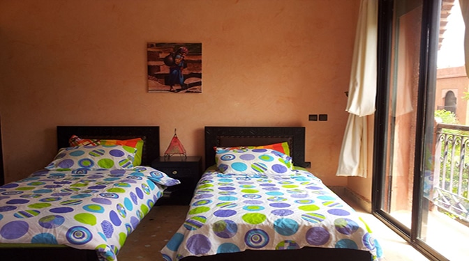 Villa en location sur la route de Fes