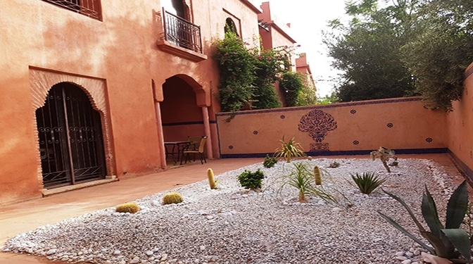 Villa en location sur la route de Fes