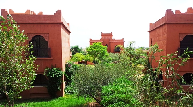 Villa en location sur la route de Fes