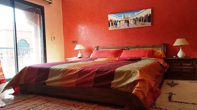 Villa en location sur la route de Fes