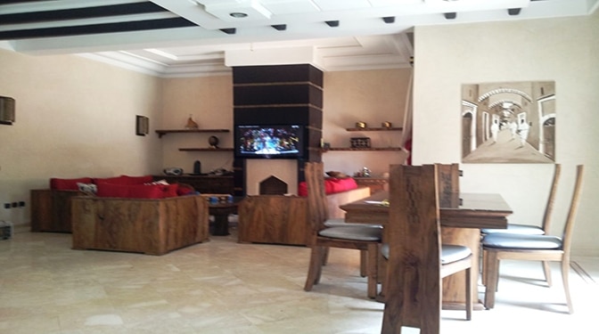 Villa en location sur la route de Fes