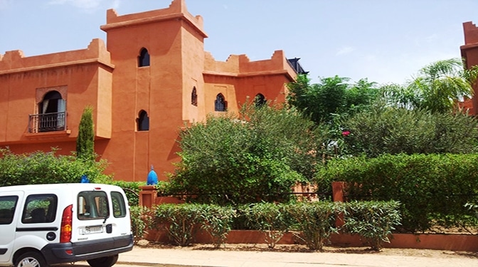 Villa en location sur la route de Fes