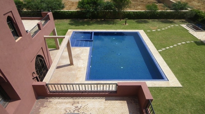 Location villa vide sur route Ouarzazate