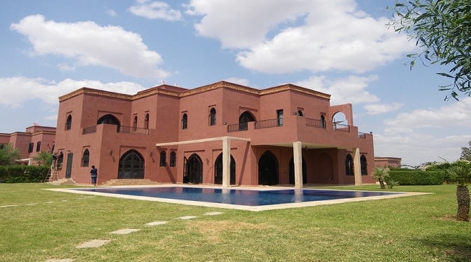 Location villa vide sur route Ouarzazate