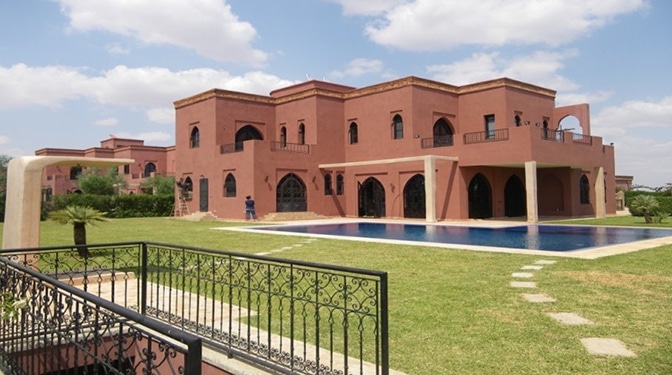 Location villa vide sur route Ouarzazate