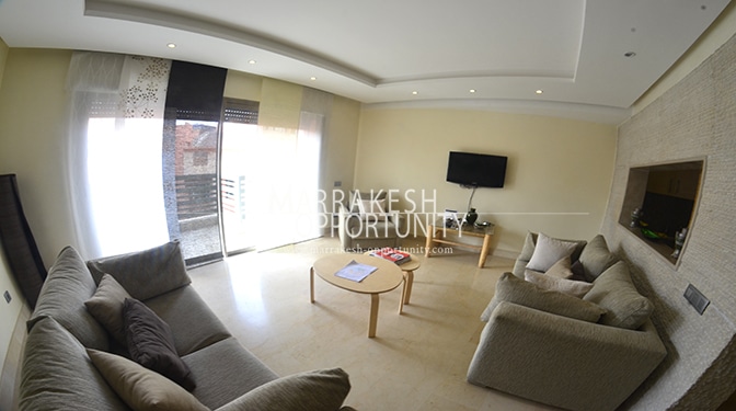 Location d&rsquo;un appartement calme et sécurisé à Guéliz