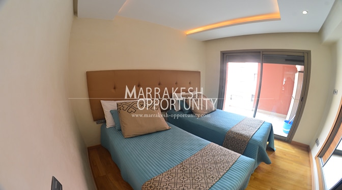 Location d&rsquo;un appartement calme et sécurisé à Guéliz