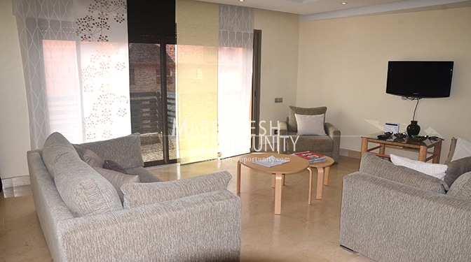 Location d&rsquo;un appartement calme et sécurisé à Guéliz