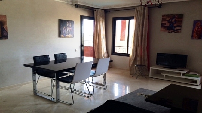 Modern Furnished Apartment for Long-term Rental in Palmeraie