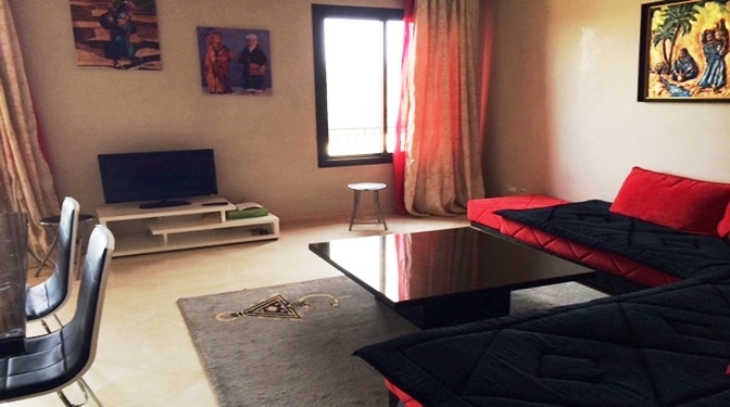 Modern Furnished Apartment for Long-term Rental in Palmeraie