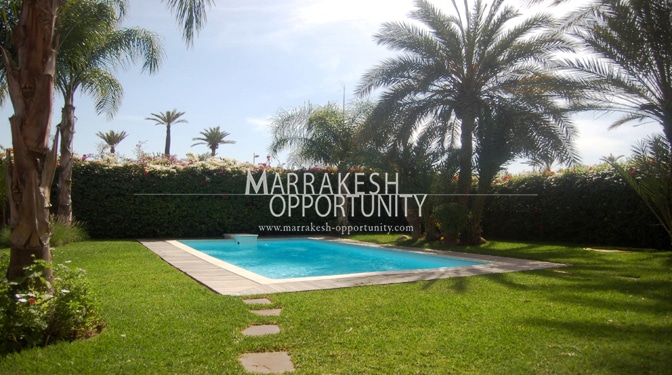 Vente villa dans une résidence calme et sécurisée à Marrakech