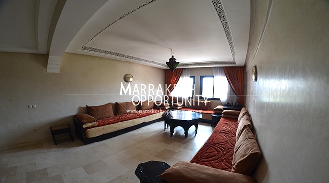 superbe appartement pour la location annuelle à Guéliz