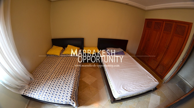 superbe appartement pour la location annuelle à Guéliz