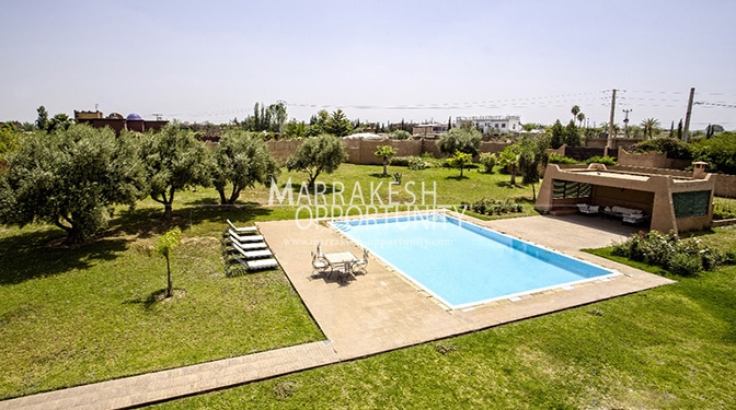 Furnished Villa for Seasonal Rental in Route de l'Ourika