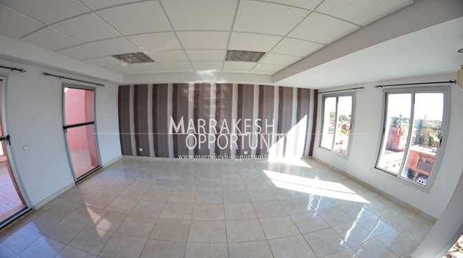 Plateau bureau en location situé au centre ville Guéliz