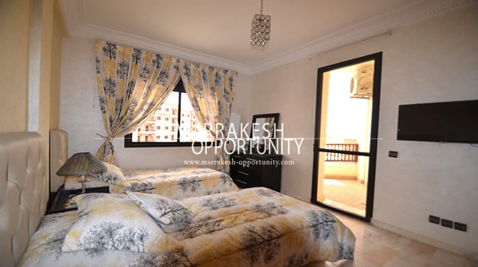 Location appartement meublé à Guéliz