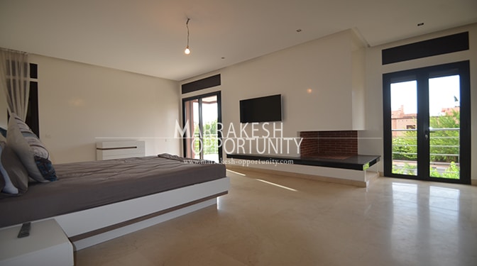 Location villa moderne au quartier résidentiel Targa