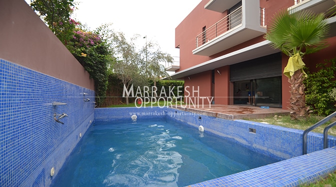 Location villa moderne au quartier résidentiel Targa