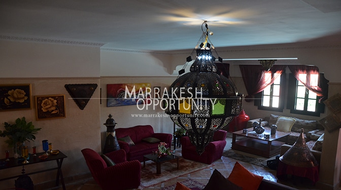 Location villa avec piscine à la palmeraie