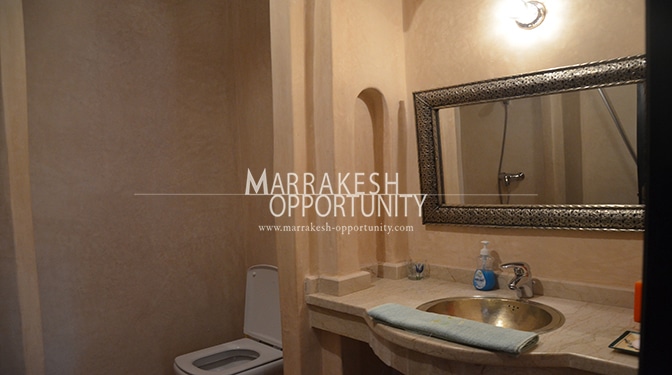 Location villa avec piscine à la palmeraie