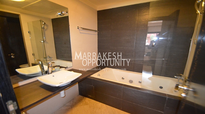 Location appartement au rez de jardin