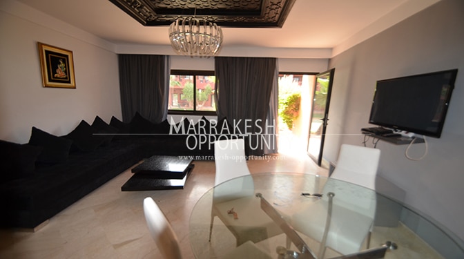 Location appartement au rez de jardin