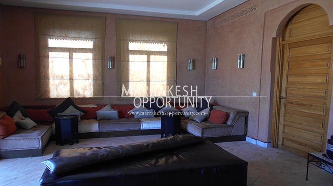 Location villa de luxe dans un domaine golfique à Marrakech