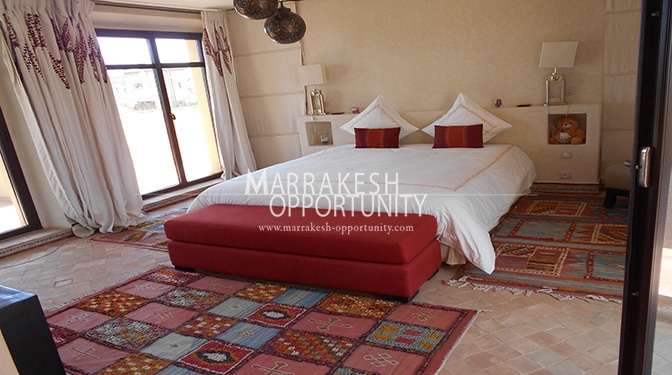 Location villa de luxe dans un domaine golfique à Marrakech