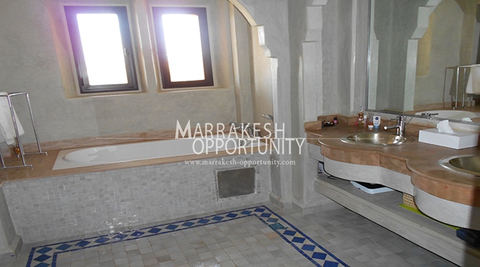 Location villa de luxe dans un domaine golfique à Marrakech